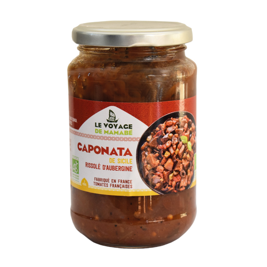 Le Voyage De Mamabé -- Rissole d'aubergine bio (caponata) - 330 g