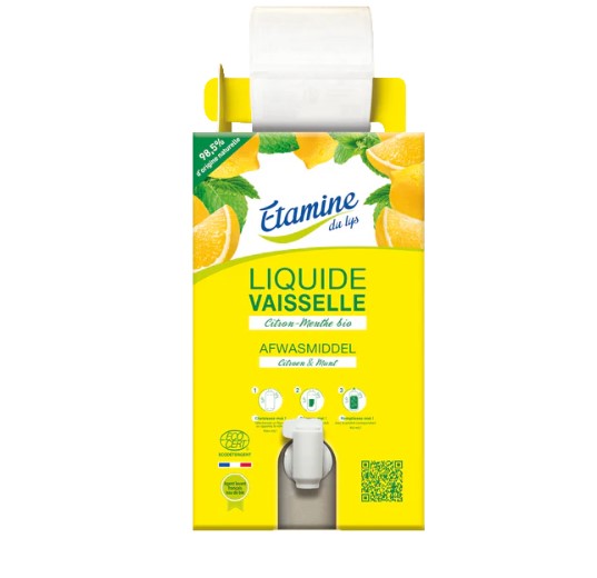 Etamine du Lys -- Echantillon Liquide vaisselle ultra-dégraissant citron-menthe