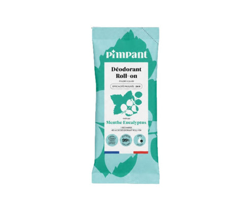 Pimpant -- Déodorant menthe eucalyptus à diluer (recharge) - 20 g