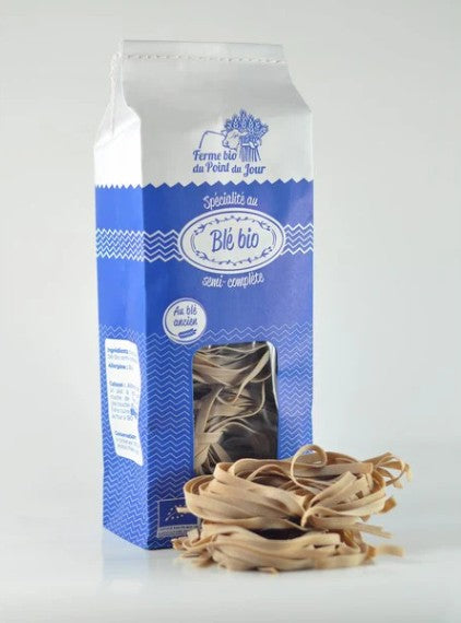 Ferme bio du point du jour -- échantillon tagliatelle blé ancien bio