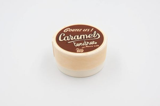 Caramels tendres bio (mini boîte bois) - 1