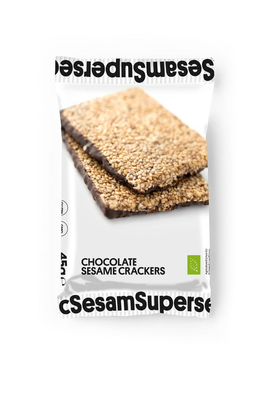 Carrés sésame chocolat bio (prêt à vendre) - 1