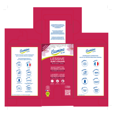 Etamine Du Lys -- Casquette pour la lessive fleur de cerisier-jasmin 10 kg