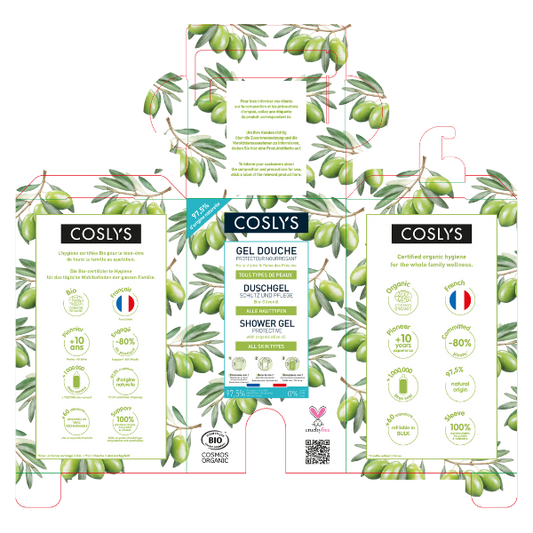 Coslys -- Casquette pour le gel douche protecteur olive 10 kg