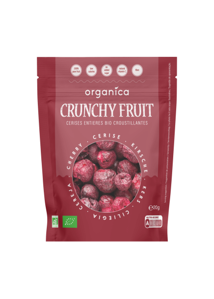Cerises entières biologiques lyophilisées - 1
