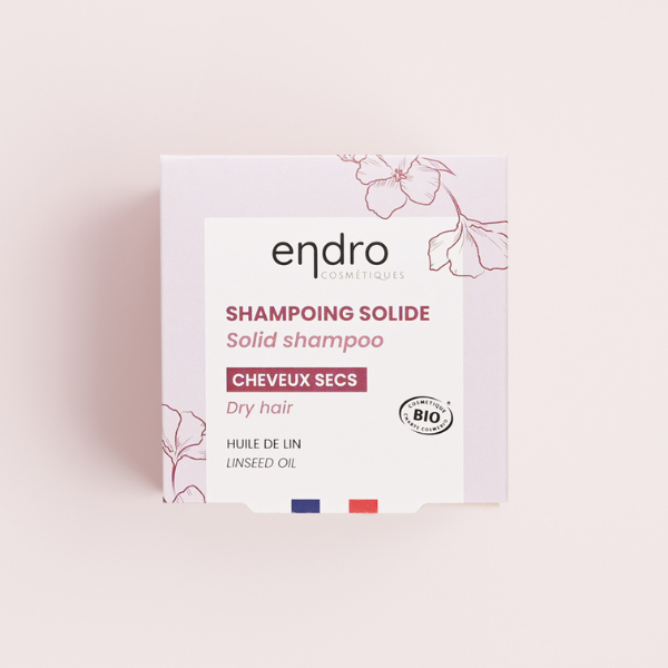 Endro -- Shampoing solide cheveux secs - 85 ml