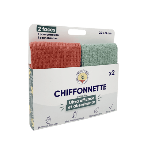 Chiffonnettes réutilisables - 1