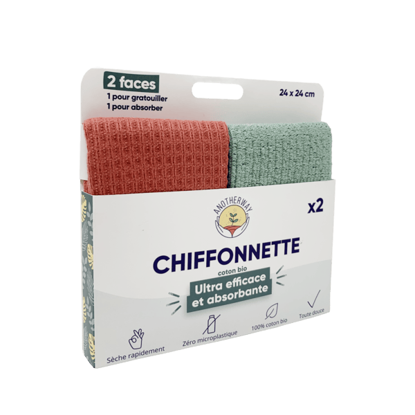Chiffonnettes réutilisables - 1