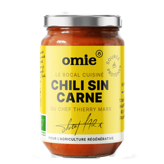 Chili sin carne bio (tomates et haricots rouges français) - 1