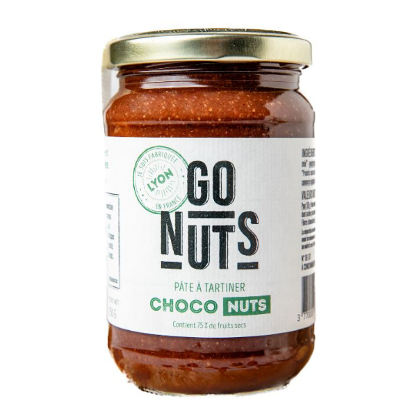 Go Nuts -- Pâte à tartiner choco-nuts (75% de fruits secs) - 250 g