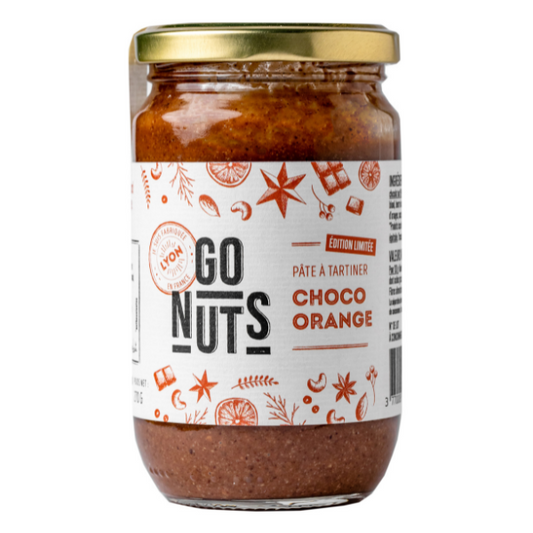Go Nuts -- Pâte à tartiner choco orange bio - 270 g