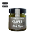 Cocktail olives ail & thym bio (dans huile) - 1
