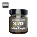 Cocktail olives citron & basilic bio (dans huile) - 1