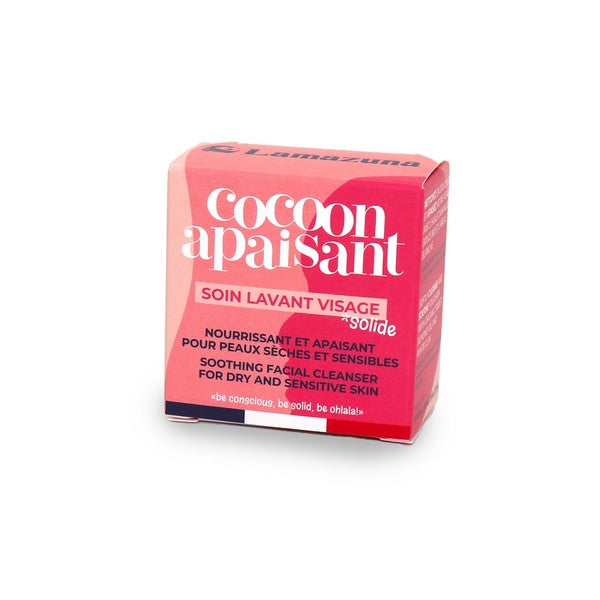 Lamazuna -- Soin lavant visage cocoon apaisant (peau sèche & sensible) - 30 g