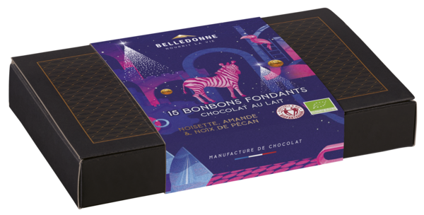 Coffret Lait 15 bonbons  bio - 1