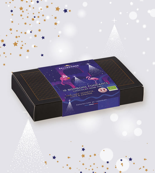 Coffret Noir 15 bonbons bio - 2
