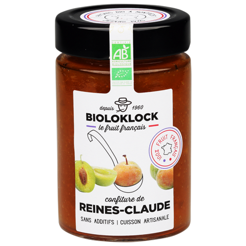 Confiture reines claudes bio - 1