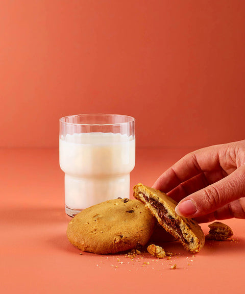 Cookie fourré chocolat-amande bio - 2