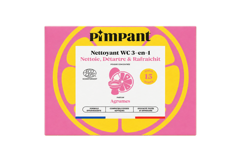 Pimpant -- nettoyant wc en stick x 15 - 300 g