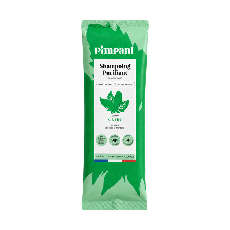 Pimpant -- Shampoing purifiant (cheveux normaux à tendance grasse) - 30 g