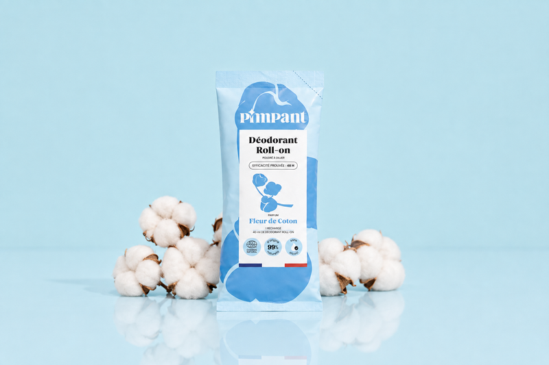 Pimpant -- Déodorant fleur de coton à diluer (recharge) - 20 g