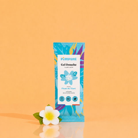 Pimpant -- Gel douche fleur de tiaré à diluer - 25 g
