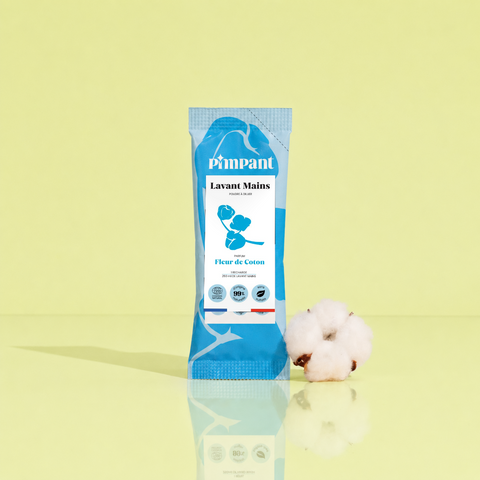 Pimpant -- Lavant mains fleur de coton à diluer - 25 g