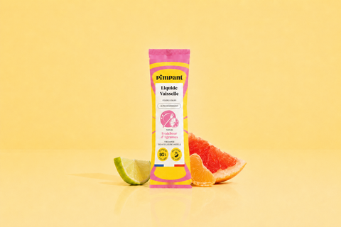 Pimpant -- Liquide vaisselle agrumes à diluer (recharge) - 25 g