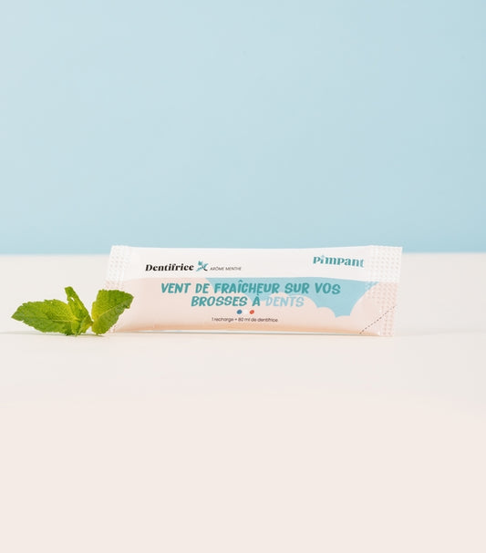Pimpant -- Dentifrice menthe poudre à diluer - 8 g