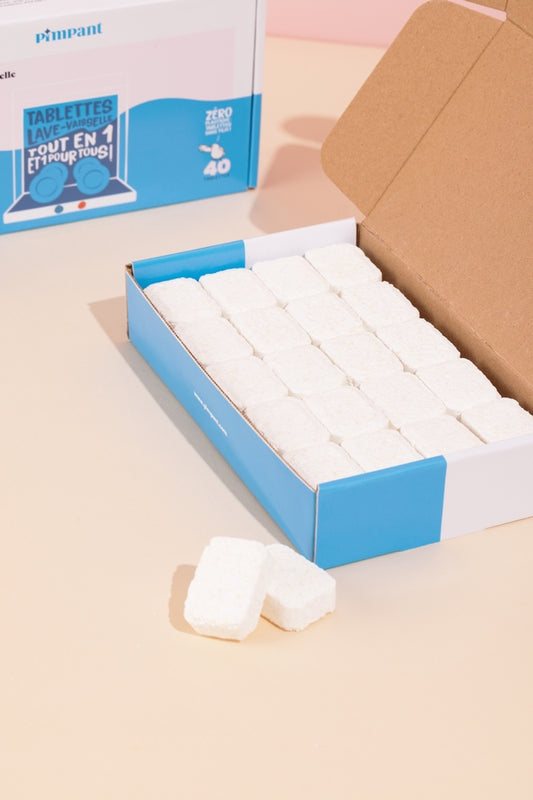 Pimpant -- Boite tablettes lave-vaisselle - 40 doses
