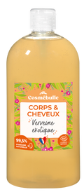 Cosmébulle -- echantillon Corps & cheveux verveine exotique (existe en 700mL ou 10L)