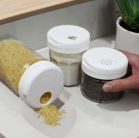 Couvercle verseur universel blanc - 2