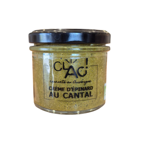 Crème d'épinard au cantal bio - 1
