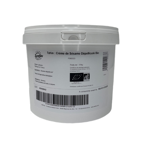 Crème de sésame tahin bio - 2