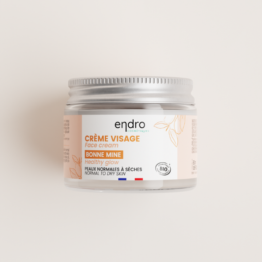 Endro -- Crème visage bonne mine (hydratante) - 50 mL