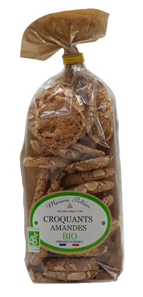 Croquants aux amandes bio - 1