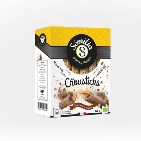 Crousticks cacao cacahuètes bio - 1