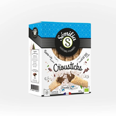 Crousticks chocolat lait bio - 1