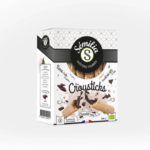 Crousticks chocolat noir bio - 1