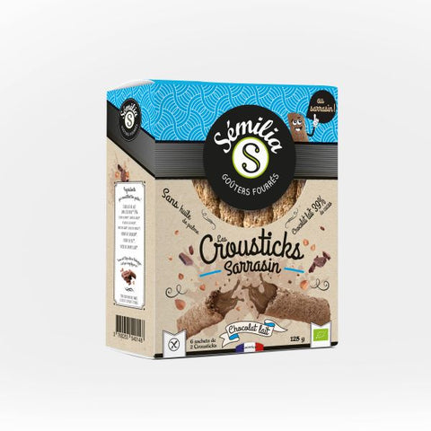 Crousticks sarrasin choco lait bio - 1