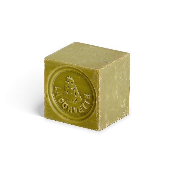 Cubes de savon de marseille olive nu (écocert) - 1