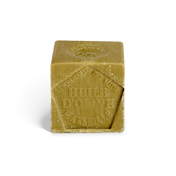 Cubes de savon de marseille olive nu (écocert) - 1