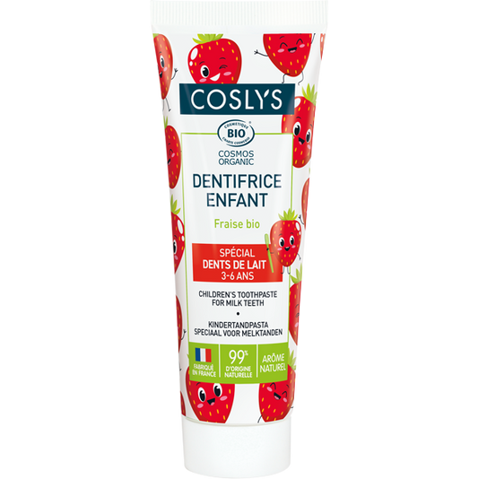 Coslys -- Dentifrice enfant fraise (dents de lait) - 50 ml