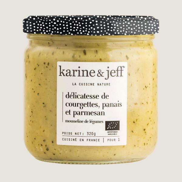 Délicatesse de courgettes, panais à la crème de brebis - 1