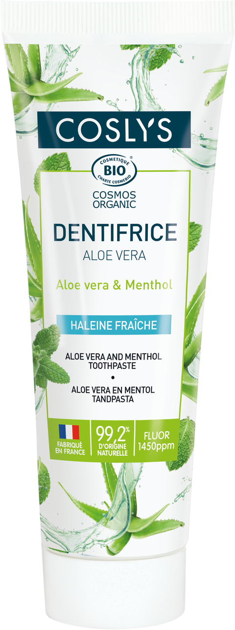 Dentifrice aloe vera & menthol (fluor) - 1