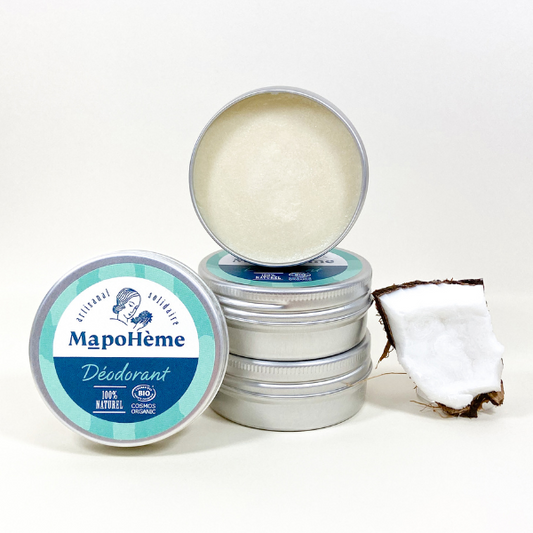 Mapohème -- Déodorant solide à la noix de coco - 50 g