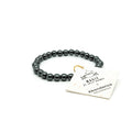 Jolis Baumes -- Bracelet abondance hématite