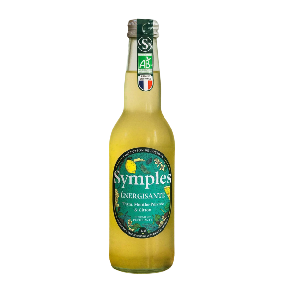 Symples -- Infusion pétillante énergisante bio - 33 cl x 12
