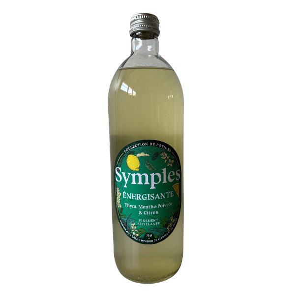 Symples -- Infusion pétillante énergisante bio - 75 cl x 6