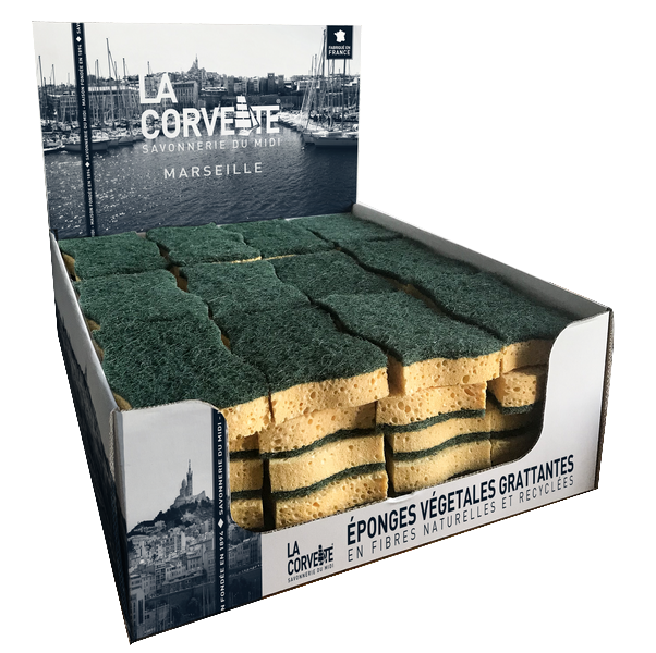 Eponges grattantes nues (prêt à vendre) - 1